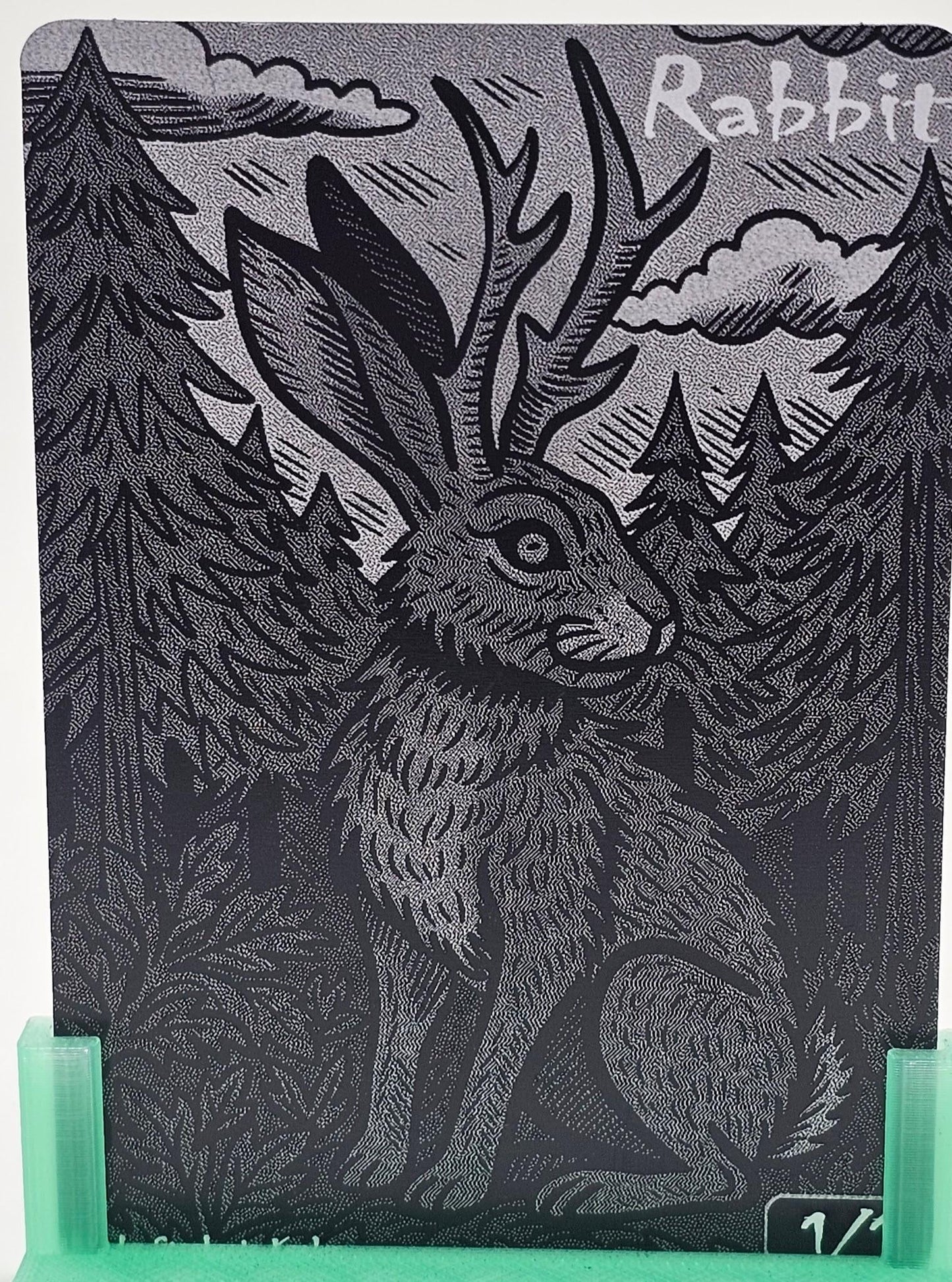 Jackolope Metal Token