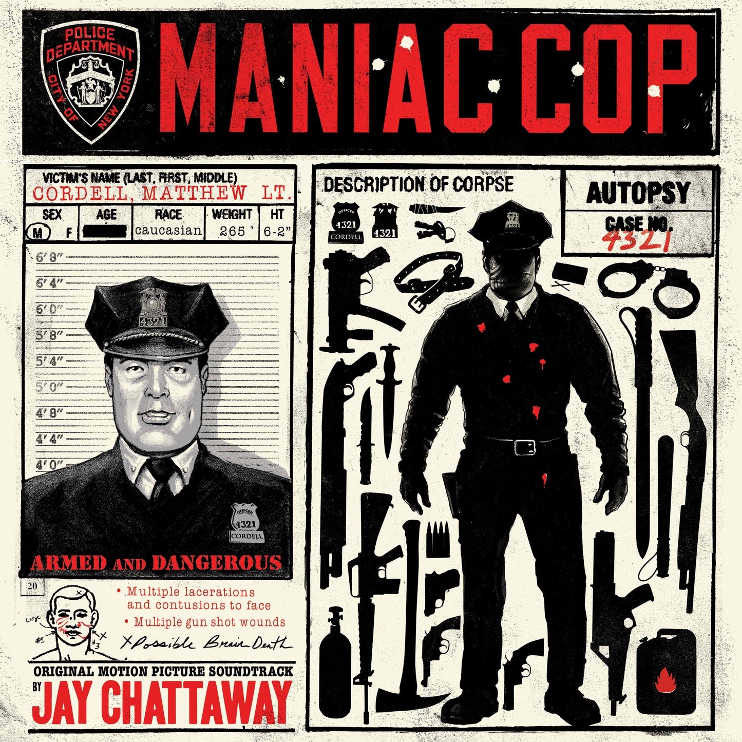 Maniac Cop (Original Motion Picture Soundtrack) (Vinyl)