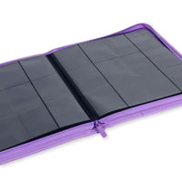 12 Pocket Exo-Tec Zip Binder : Just Purple