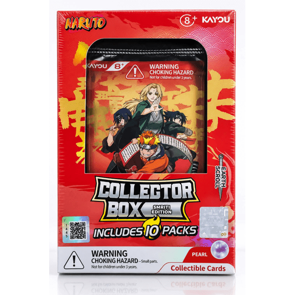 Kayou Naruto Smriti Earth Scroll Series 2 Collector Box - 10 Packs