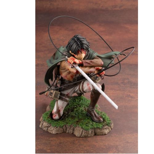 Kotobukiya Attack On Titan Levi Fortitude Version Artfx J Statue - Golden Apple Comics