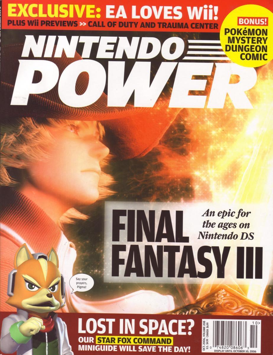 Nintendo Power October 2006 Volume 208 (Books)