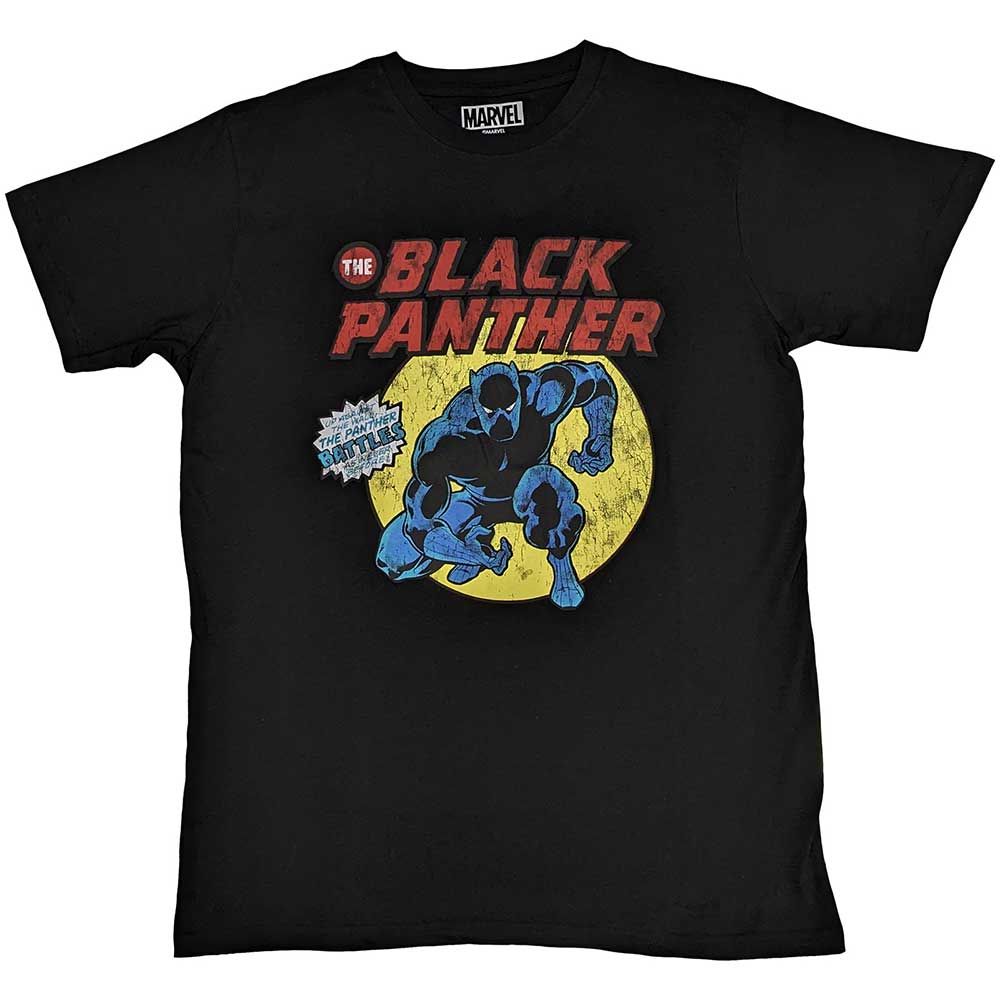 Black Panther Retro Comic (T-Shirt)