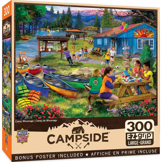 Campside - Camp Wiwanago - 300 Piece EzGrip Puzzle