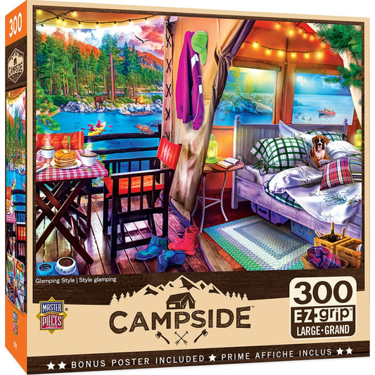 Campside - Glamping Style - 300 Piece EzGrip Puzzle