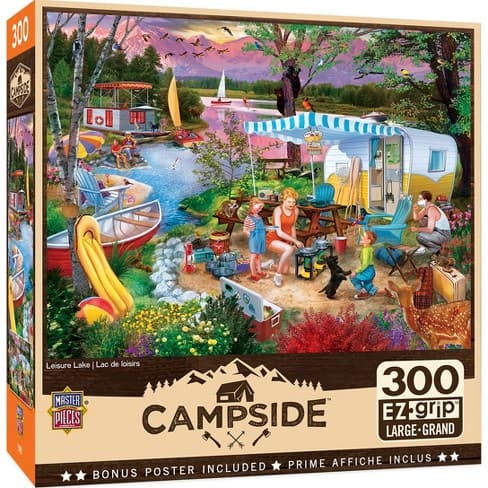 Campside - Leisure Lake - 300 Piece EzGrip Puzzle