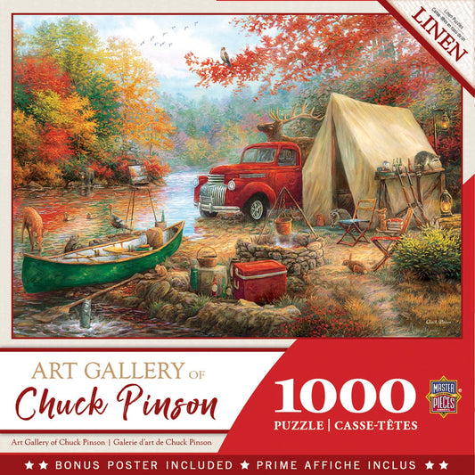 Chuck Pinson Art Gallery - Share the Outdoors - 1000 Piece Puzzle