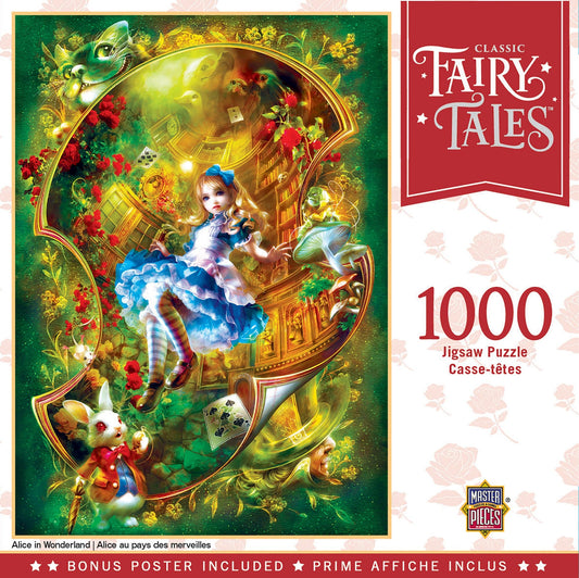 Classic Fairy Tales - Alice in Wonderland - 1000 Piece Puzzle
