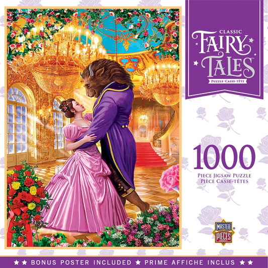 Classic Fairy Tales - Beauty and the Beast - 1000 Piece Puzzle