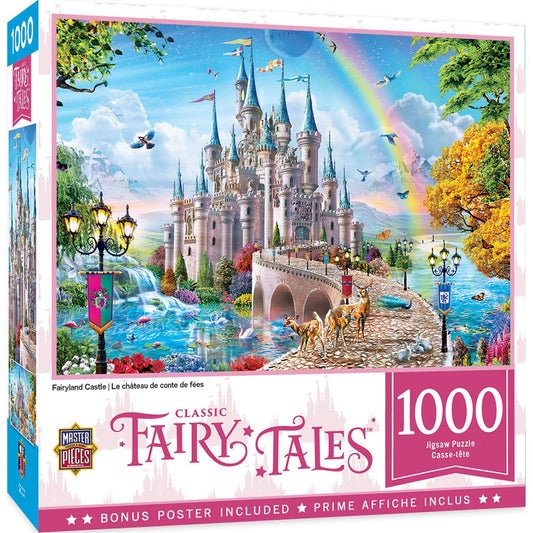 Classic Fairy Tales - Fairyland Castle - 1000 Piece Puzzle