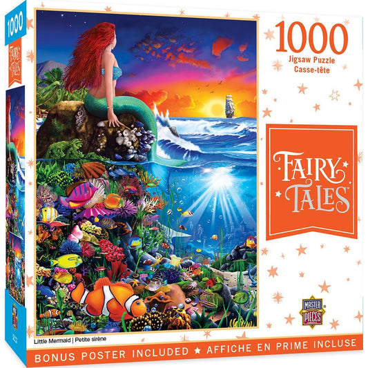 Classic Fairy Tales - Little Mermaid - 1000 Piece Puzzle