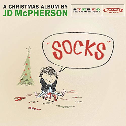 SOCKS (MARBLED RED VINYL) (Vinyl)