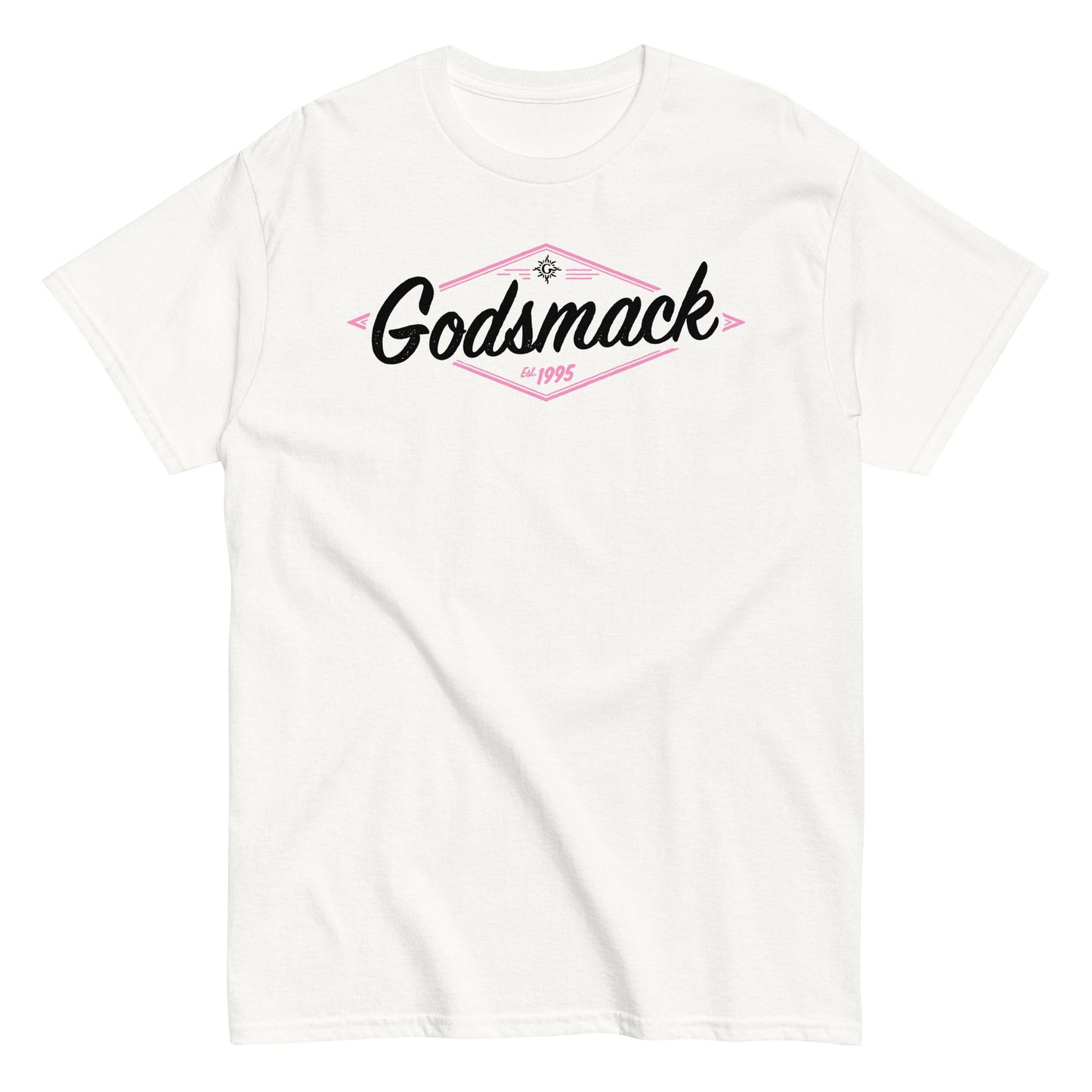 Godsmack - Black and Pink Logo T-Shirt ()
