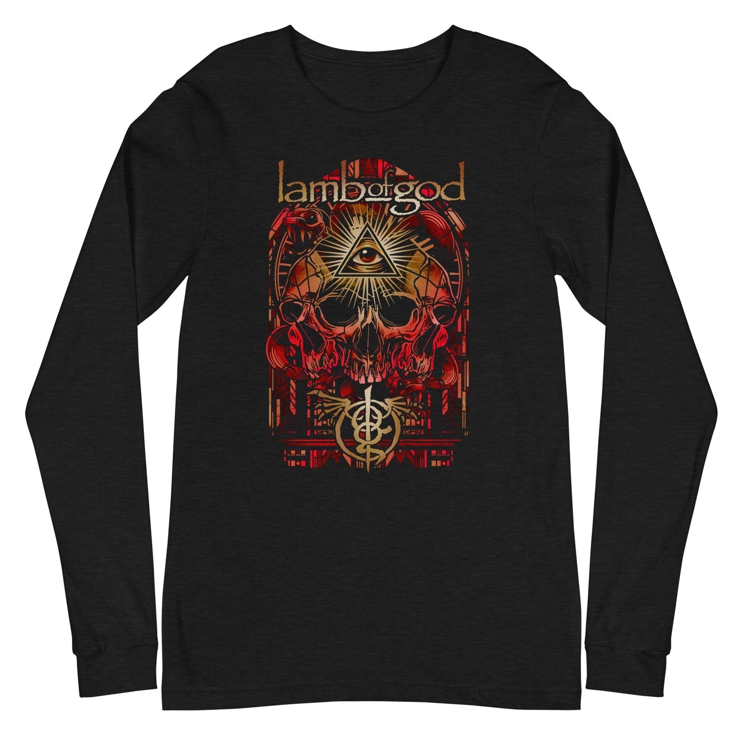 Lamb of God - Providence Skull Long Sleeve T-Shirt ()