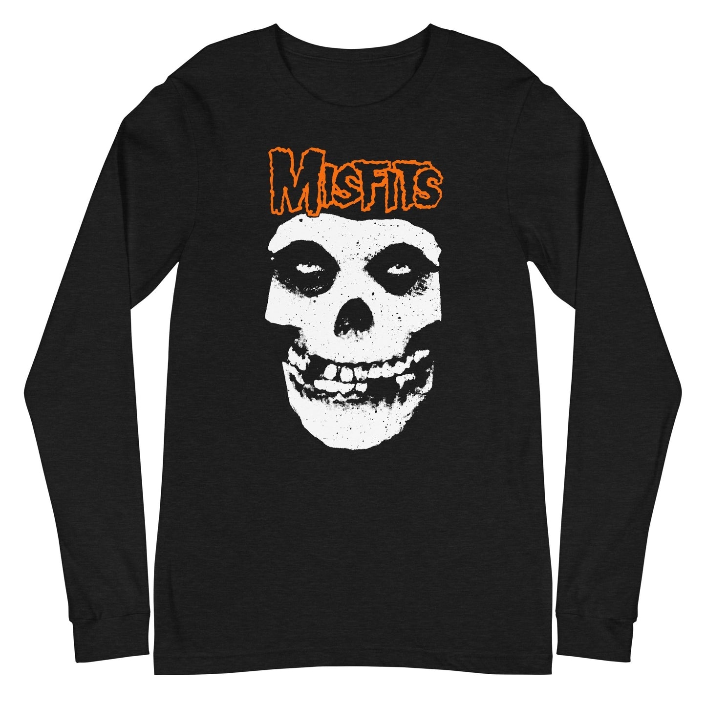 Misfits - Orange Skull Long Sleeve T-Shirt ()