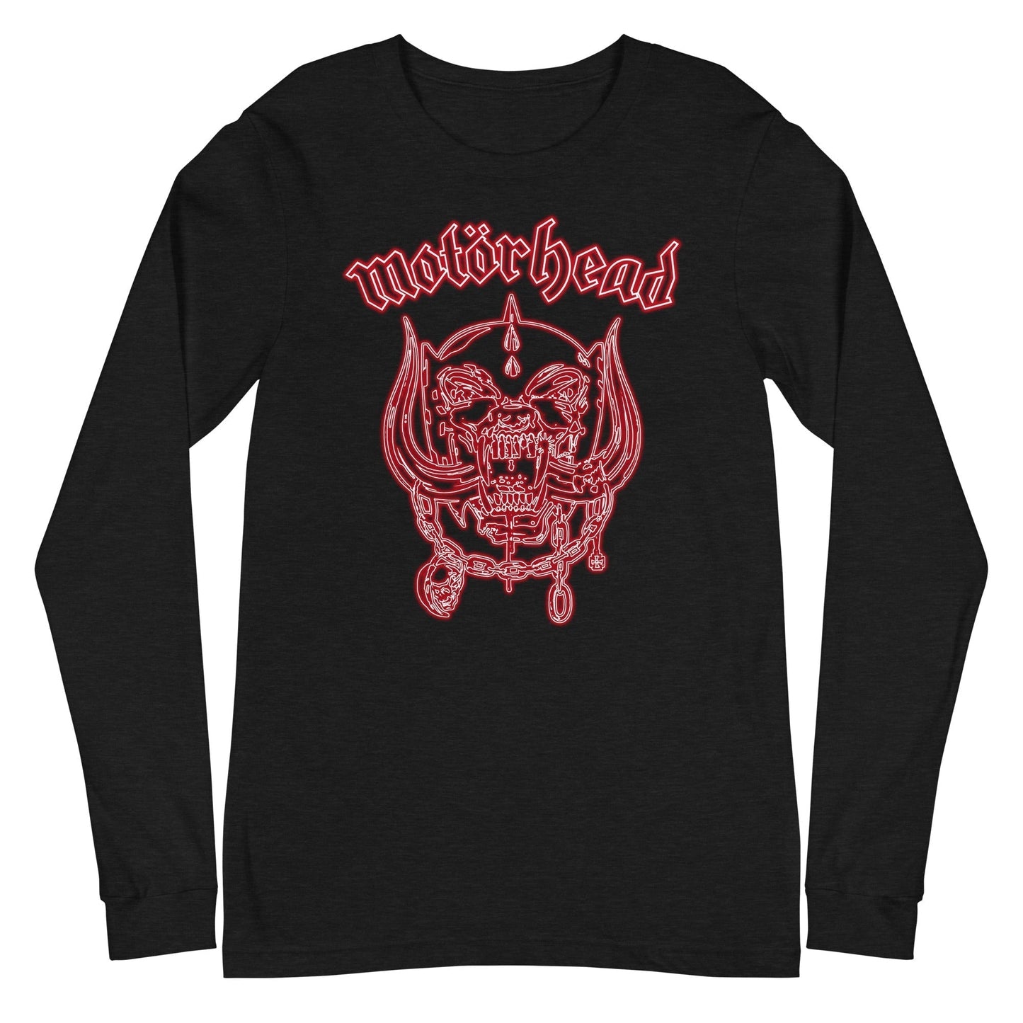 Motorhead - Neon Red Warpig Long Sleeve T-Shirt ()