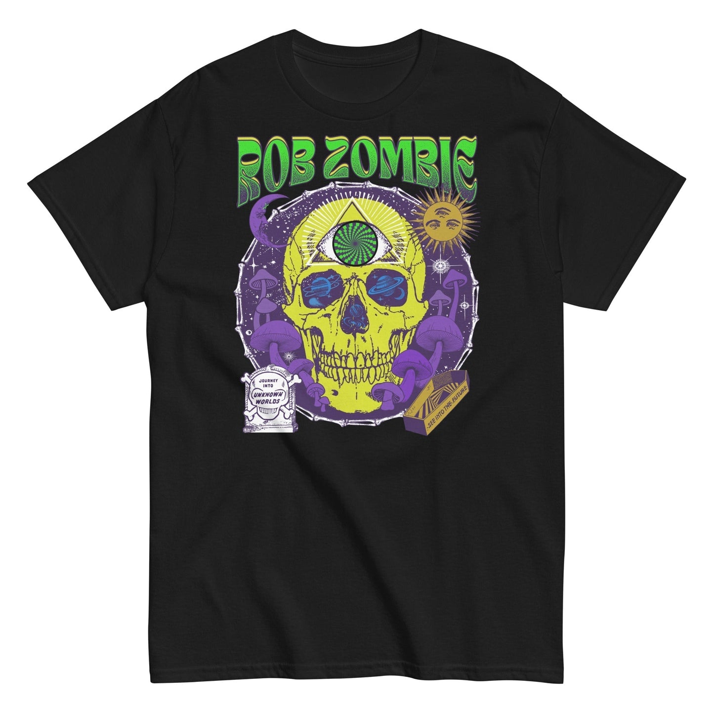 Rob Zombie - Yellow Skull T-Shirt ()