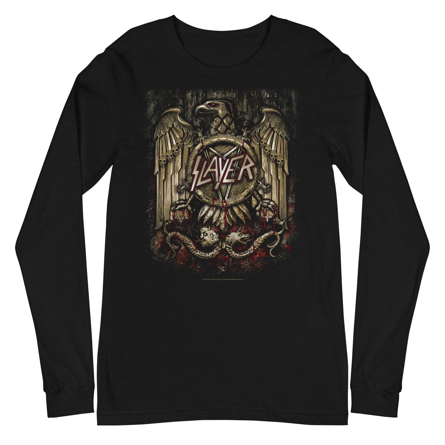 Slayer - Eagle Statue Long Sleeve T-Shirt ()