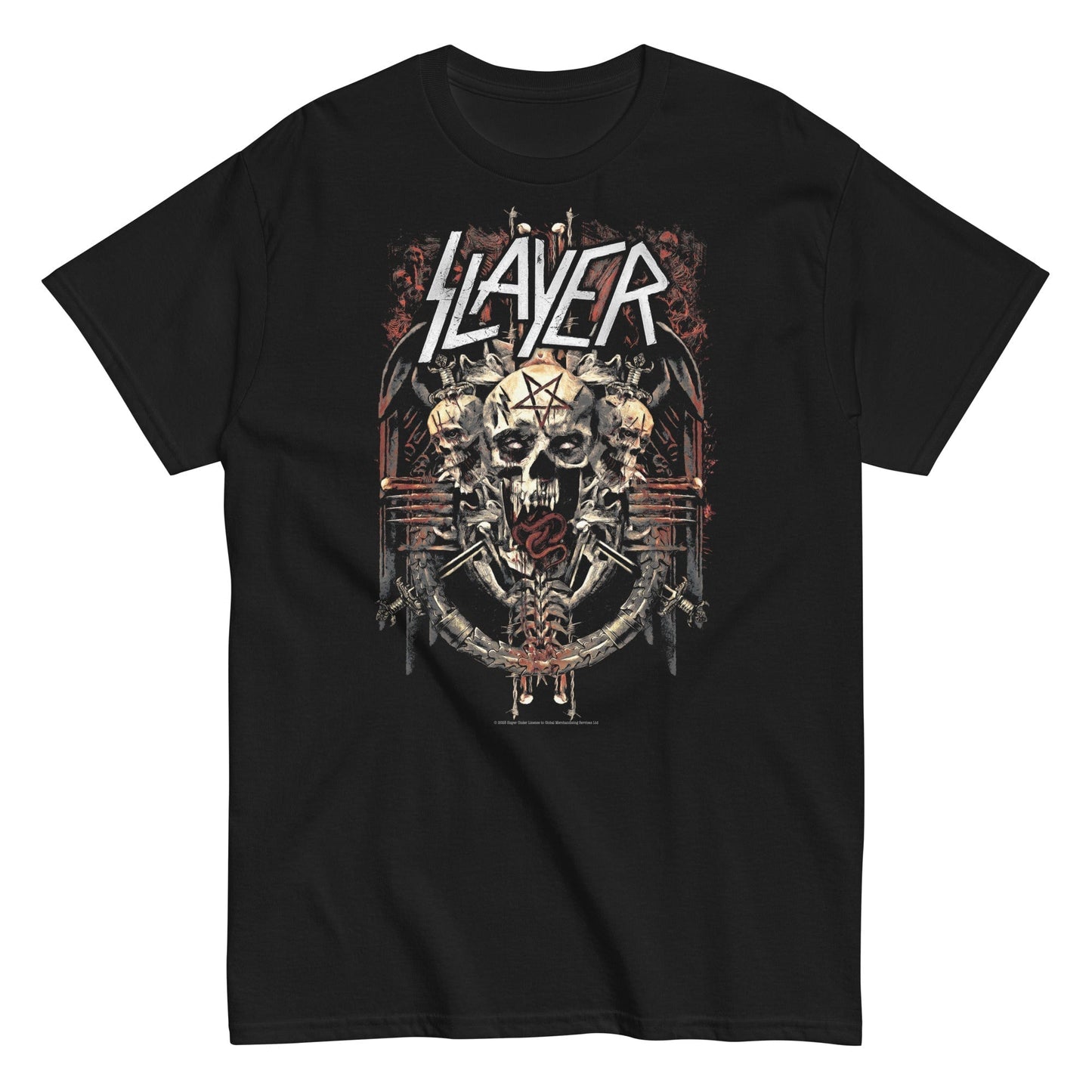 Slayer - Triple Skull T-Shirt ()