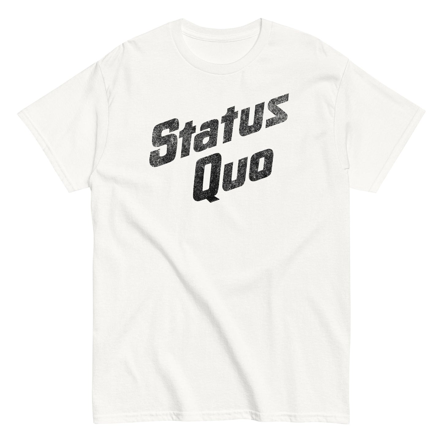 Status Quo - Black Logo T-Shirt ()