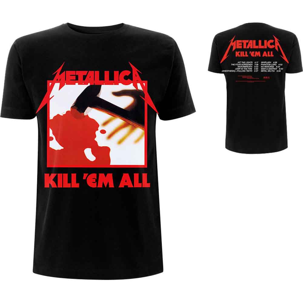 Kill 'Em All Tracks (T-Shirt)