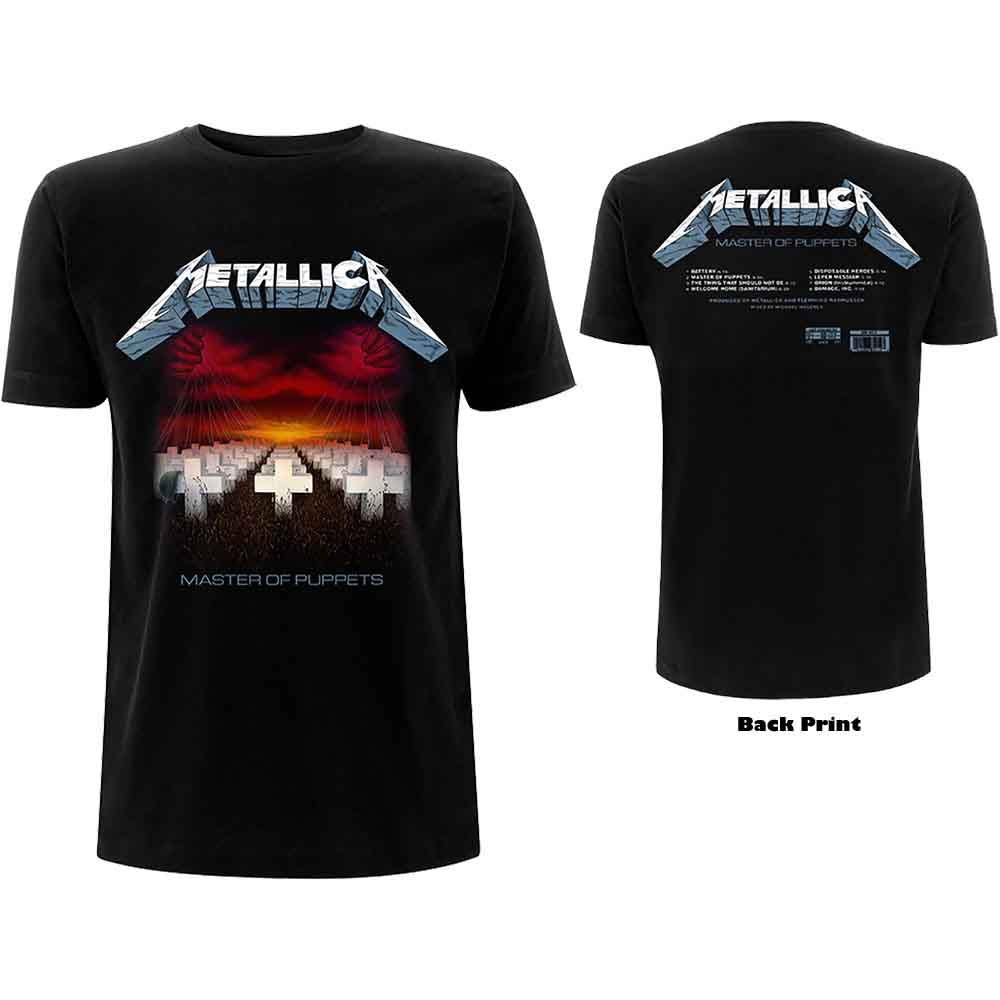 Master of Puppets Tracks (T-Shirt)
