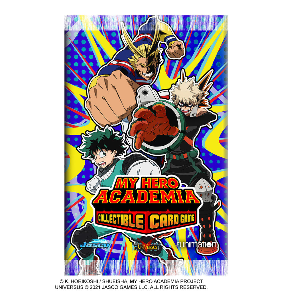 My Hero Academia CCG - Wave 1 - Booster Pack - Golden Apple Comics