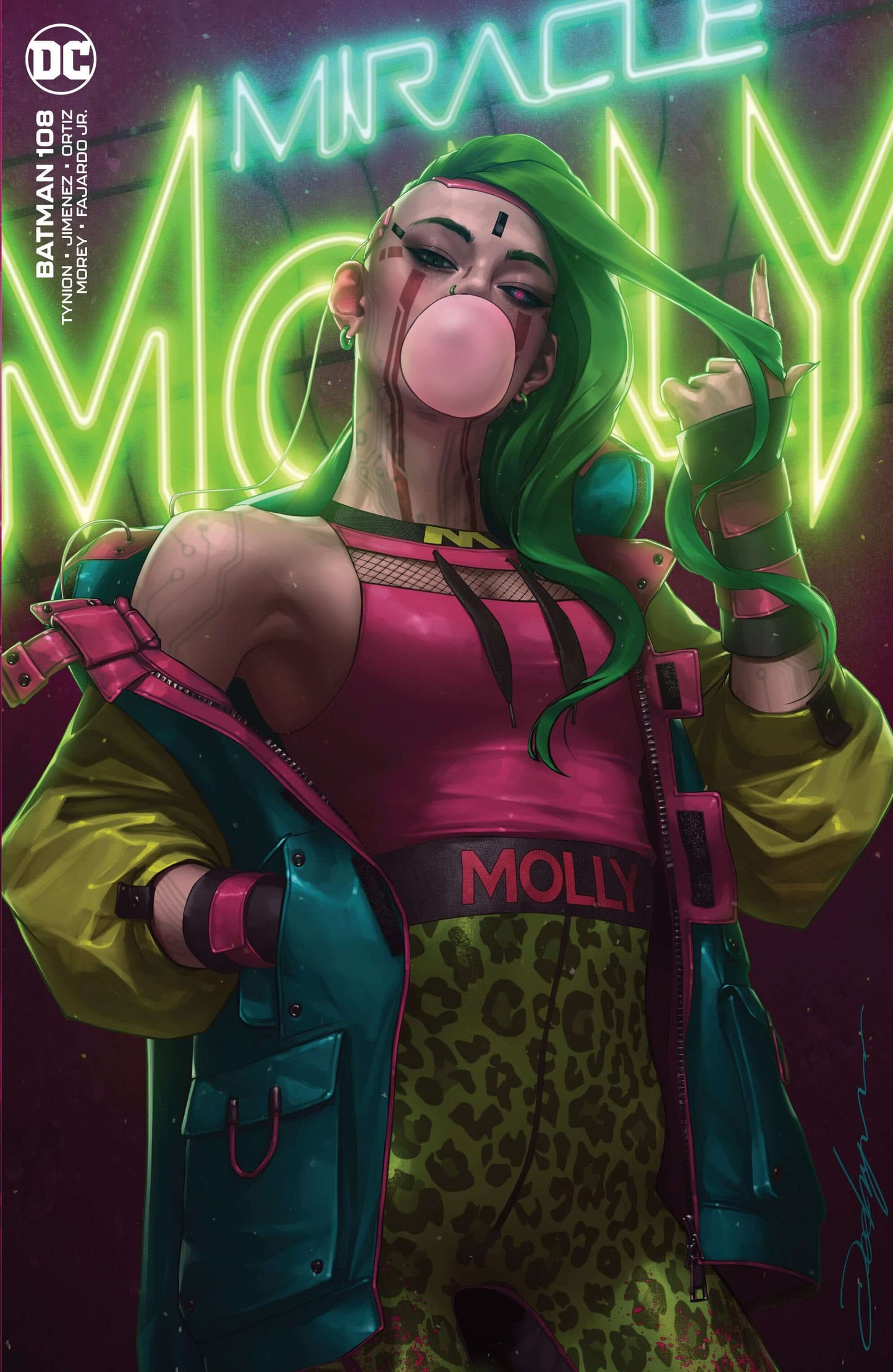 Batman #108 Jeehyung Lee VIRGIN Variant Miracle Molly (05/12/2021) Dc