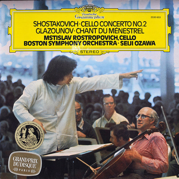 Shostakovich Cello Concerto No.2 - Glazounov Chant Du Ménestrel (Vinyl)