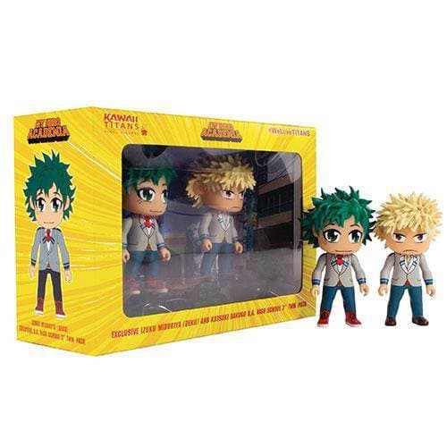 My Hero Academia Titan School Deku & Bakugu 3 Inch 2-Pack figures - Golden Apple Comics