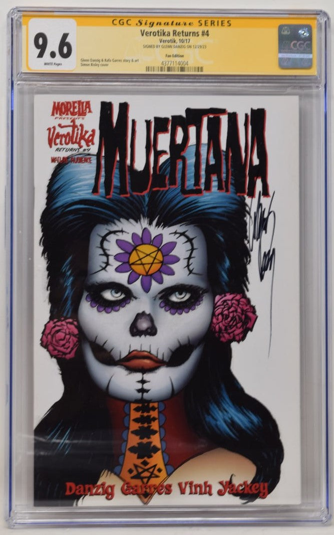 Verotik 30 Muertana CGC SS SIGNED Glenn Danzig (10/18/2023) Verotik - Golden Apple Comics