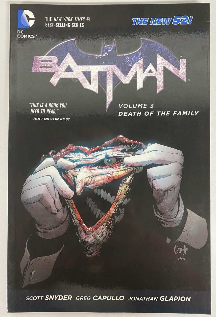 Batman New 52 Death Of The Family 3 HC DC 2013 - Golden Apple Comics
