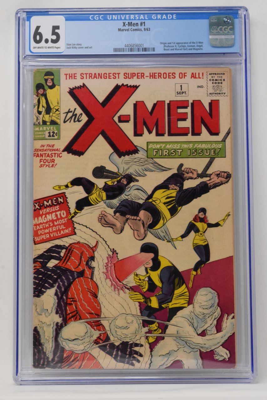 Uncanny X-Men 1 Marvel 1963 CGC 6.5 Stan Lee Jack Kirby Uncanny X-Men 1 Marvel 1963 CGC 6.5 Stan Lee Jack Kirby