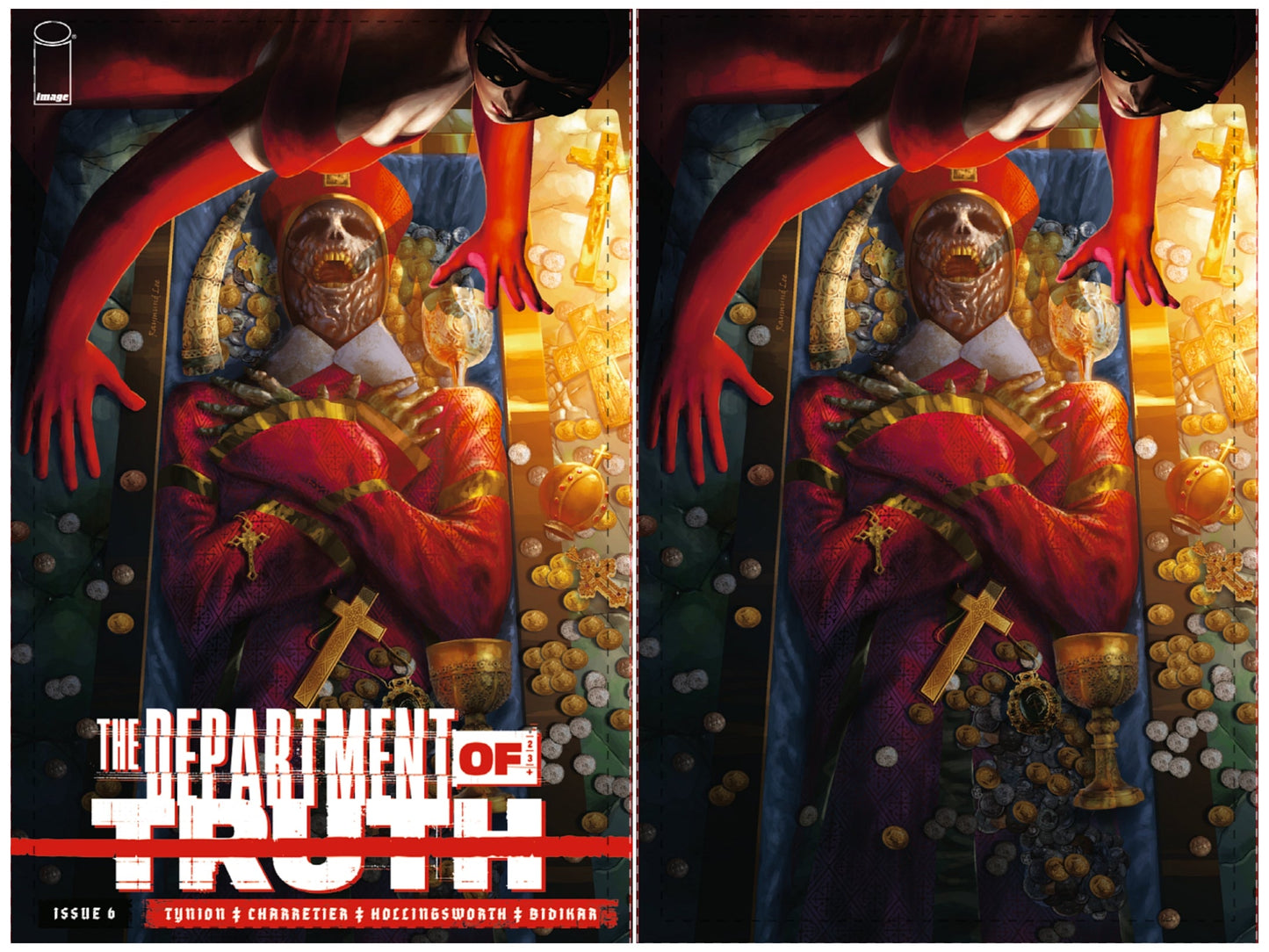 DEPARTMENT OF TRUTH #6 SSCO RAYMUND LEE VARIANT 2021