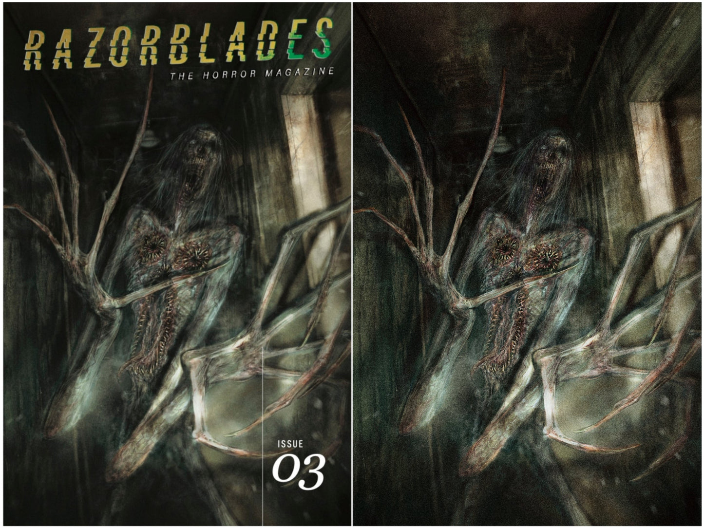 RAZORBLADES: THE HORROR MAGAZINE #3 SSCO & SCC DAVID ROMERO EXCLUSIVE VARIANT 2021