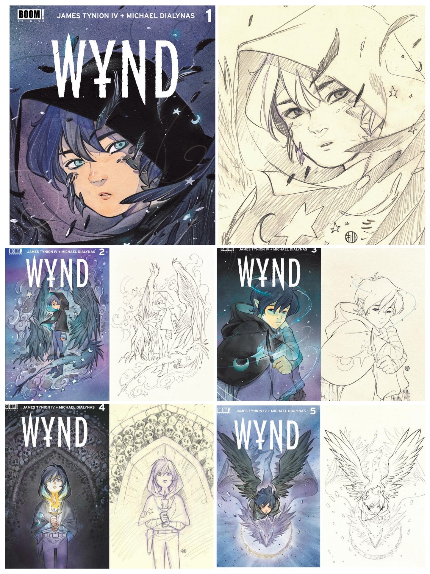 WYND #1-#5 SSCO PEACH MOMOKO TRADE DRESS & PENCIL VARIANT SET