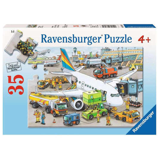 Busy Airport - 35 Piece Puzzle