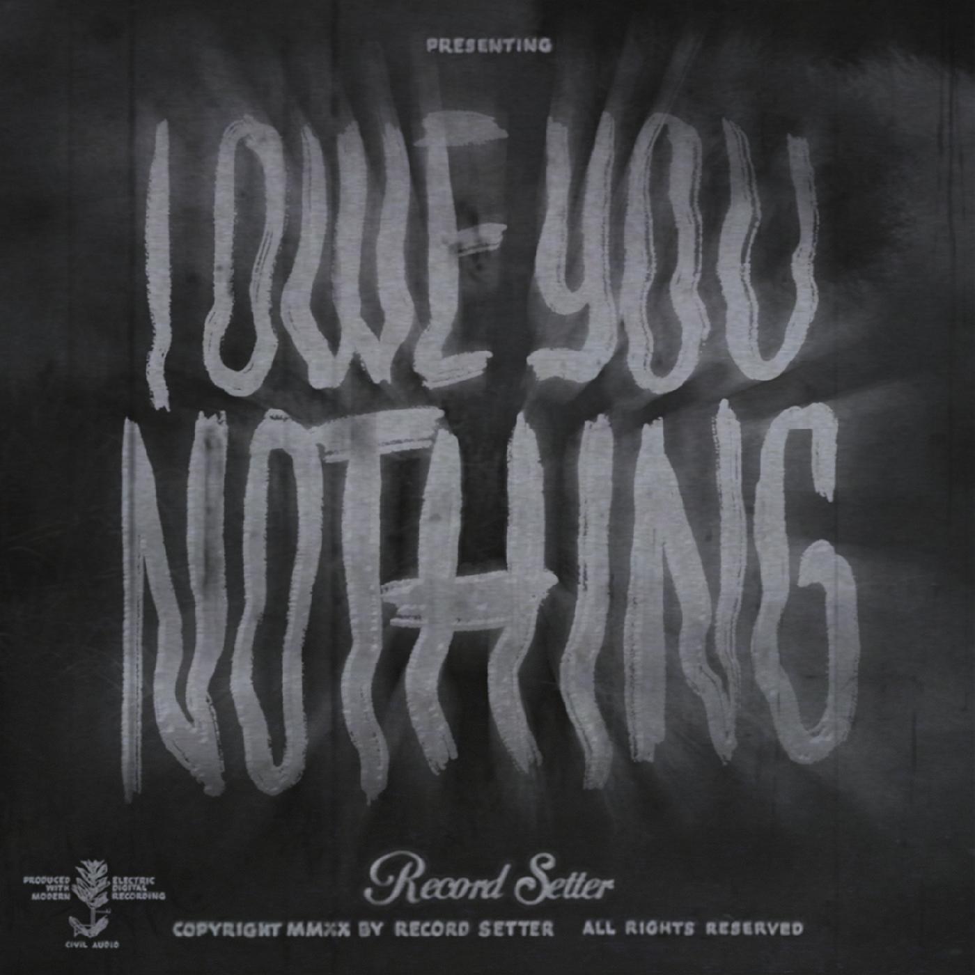 I Owe You Nothing (COLORED "BUTTERFLY" VINYL) (Vinyl)