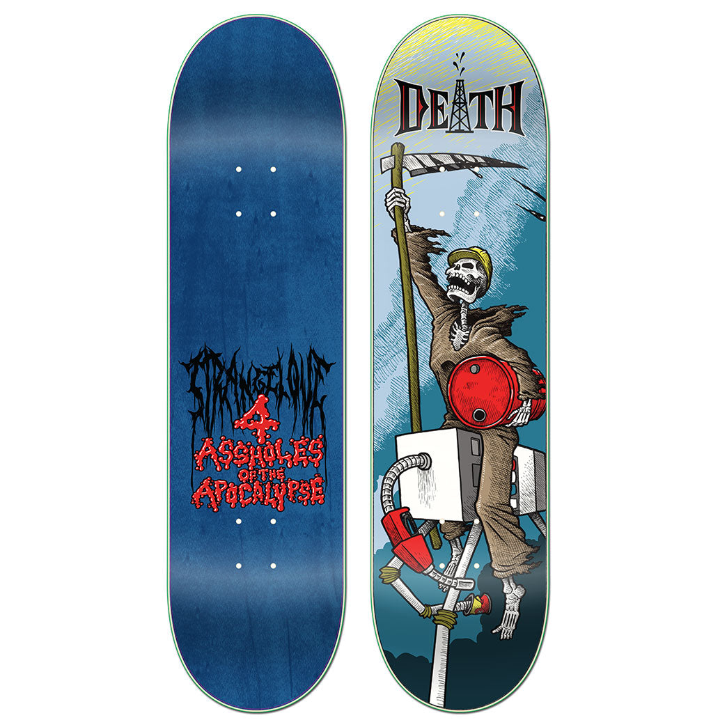 StrangeLove Todd Francis "Death" 8.25" Skateboard Deck