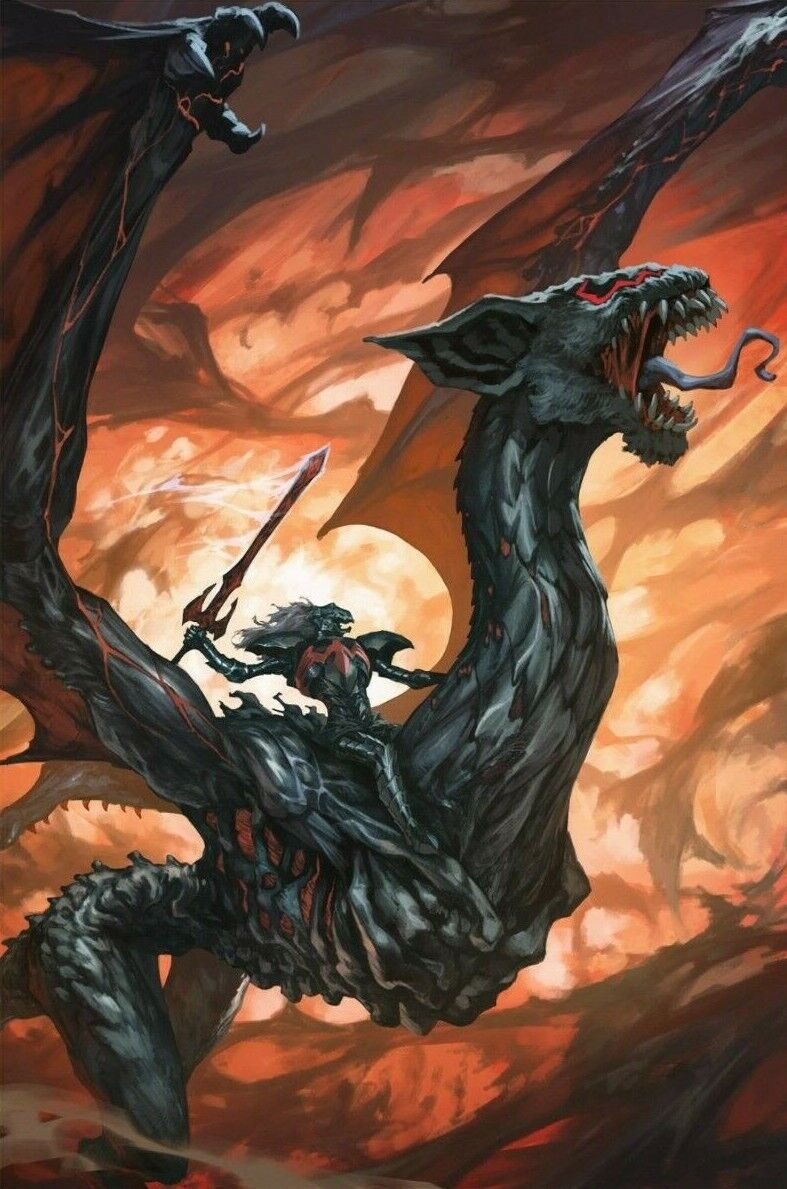 KING IN BLACK #1 SSCO SKAN SRISUWAN KNULL DRAGON VIRGIN VARIANT 2020