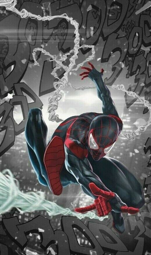 MILES MORALES SPIDER-MAN #19 SSCO SKAN SRISUWAN ASM #300 HOMAGE COLOR SPLASH VIRGIN VARIANT 2020