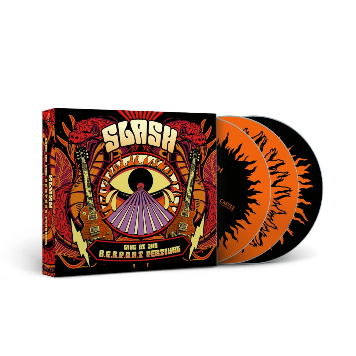 Live At The S.E.R.P.E.N.T. Festival (2CD+Blu-Ray) (CD)