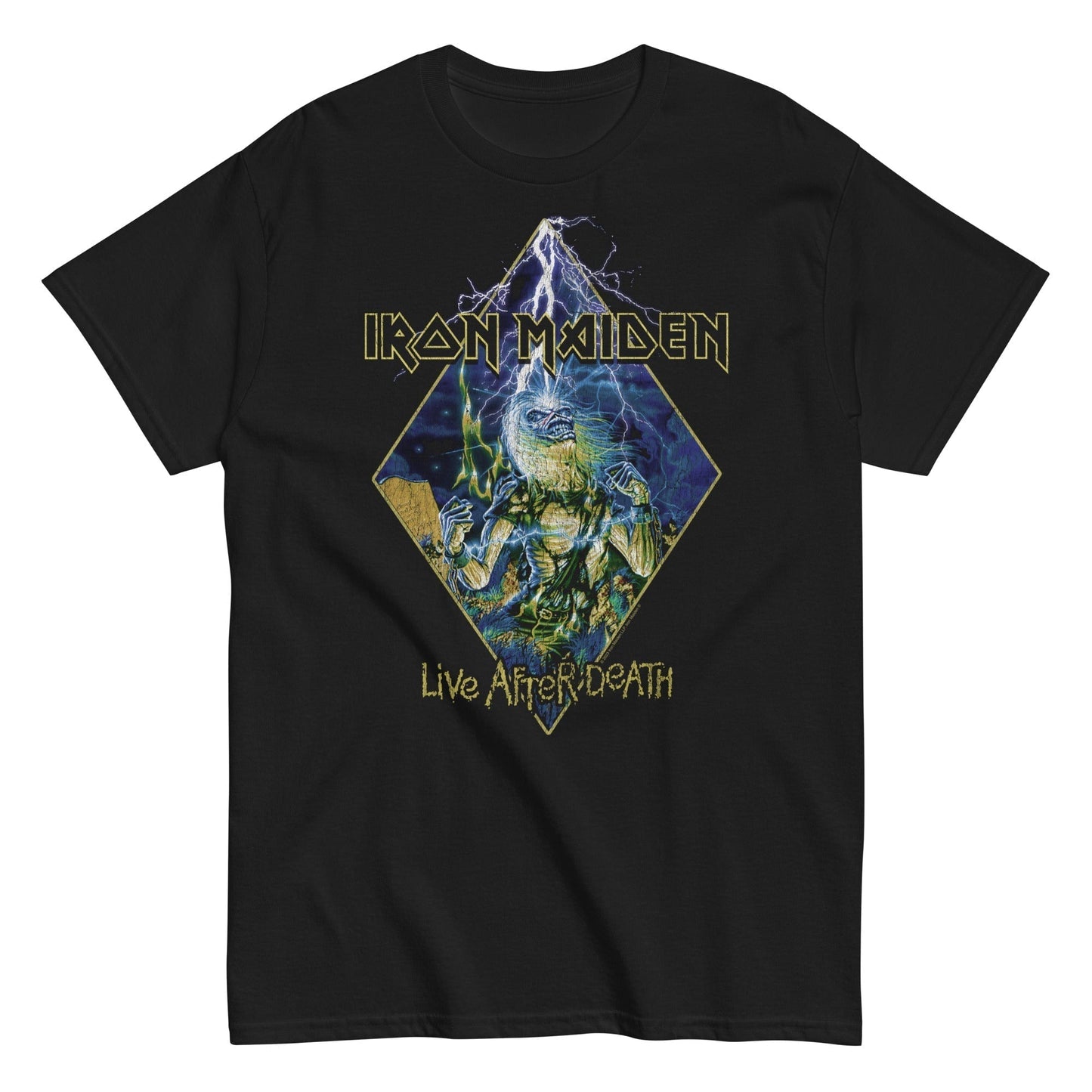 Iron Maiden - Lightnin Jumbo Print T-Shirt ()