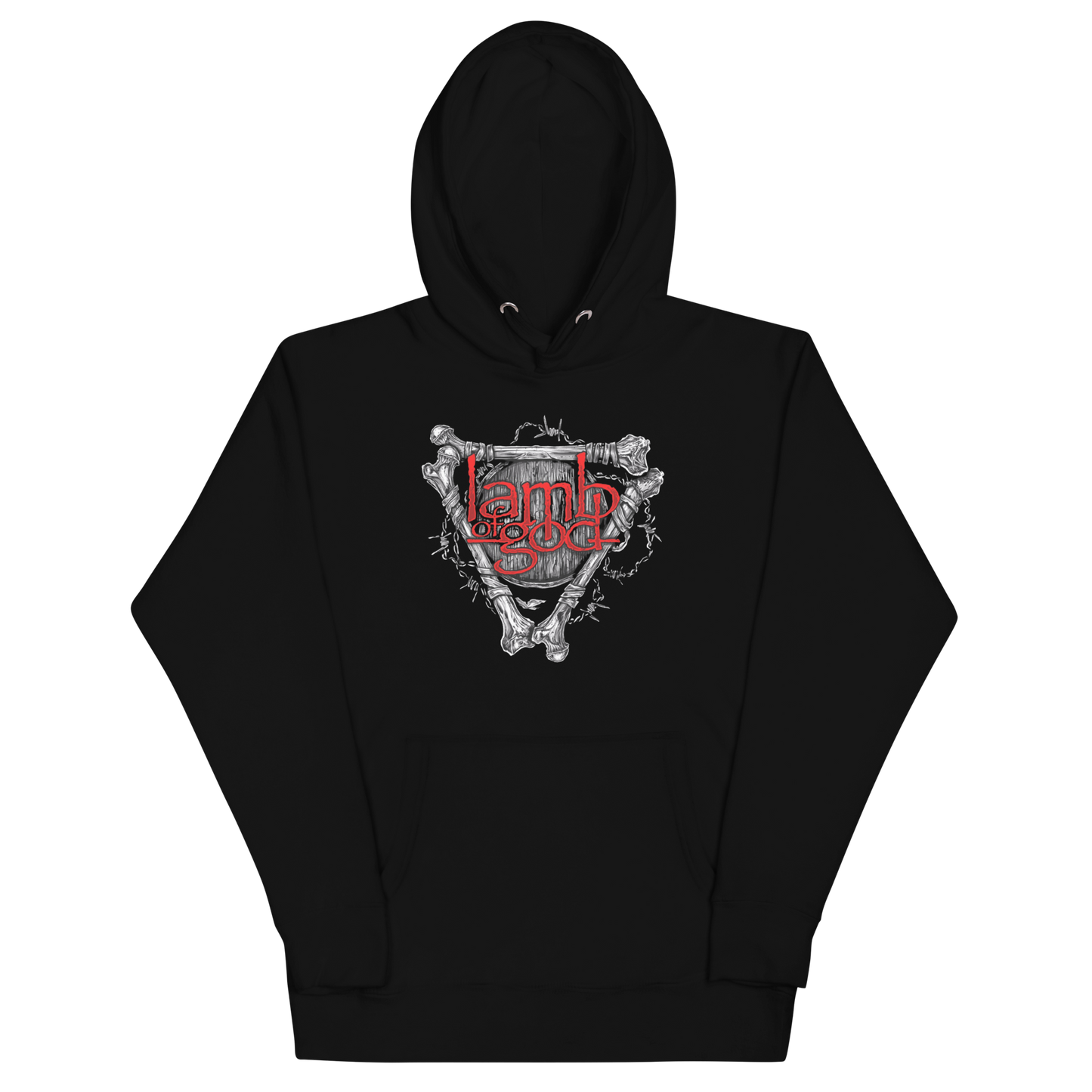 Lamb of God Bones Classic Hoodie ()