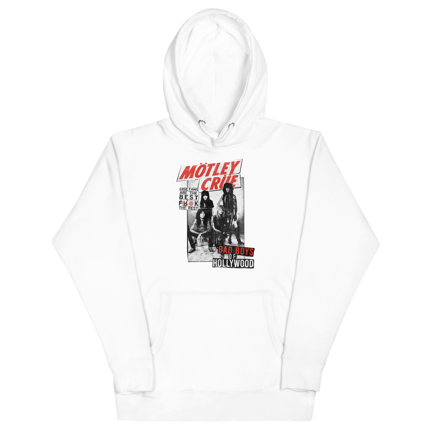 Motley Crue Crue Fans Classic Hoodie ()