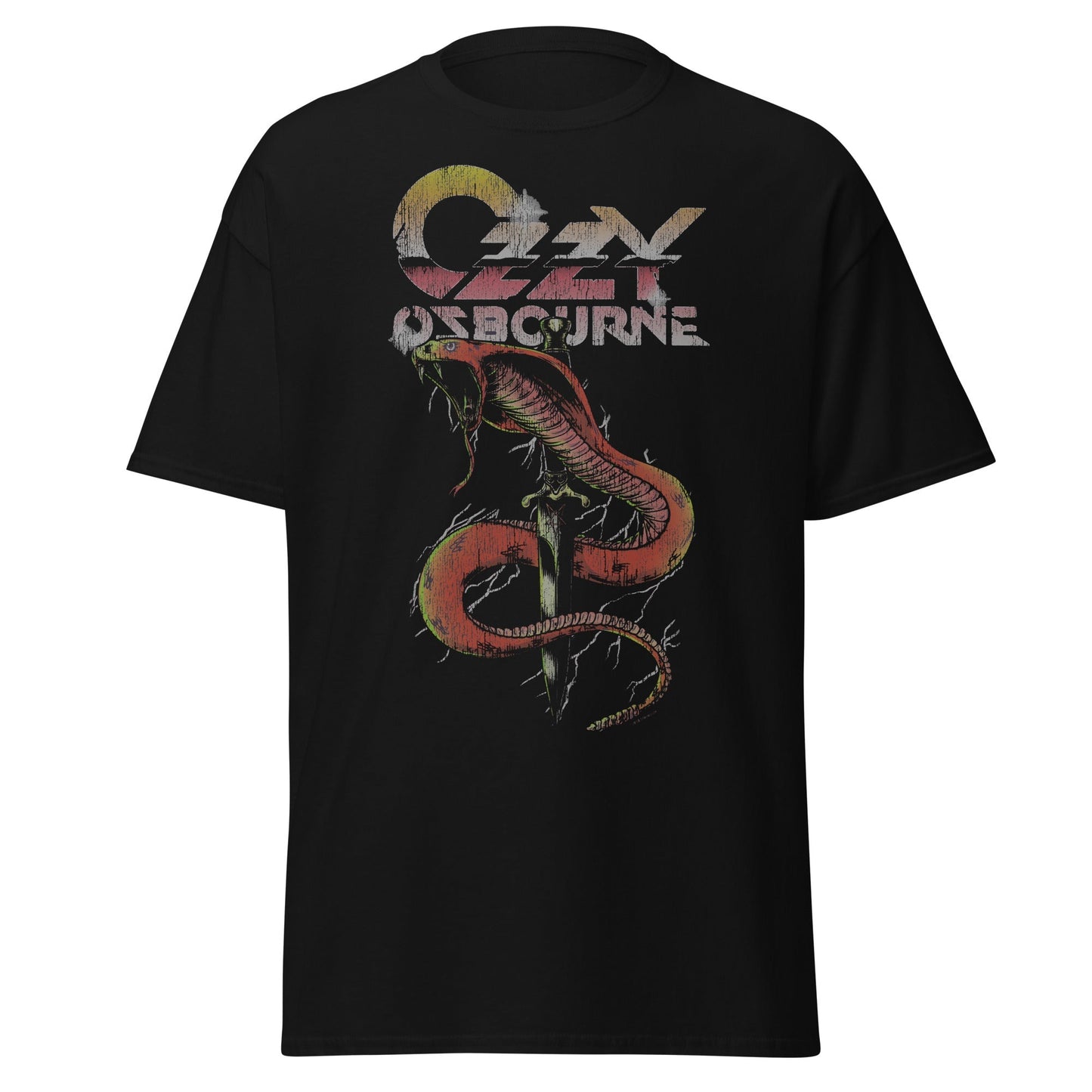 Ozzy Osbourne Snake Bite Jumbo Print T-Shirt ()