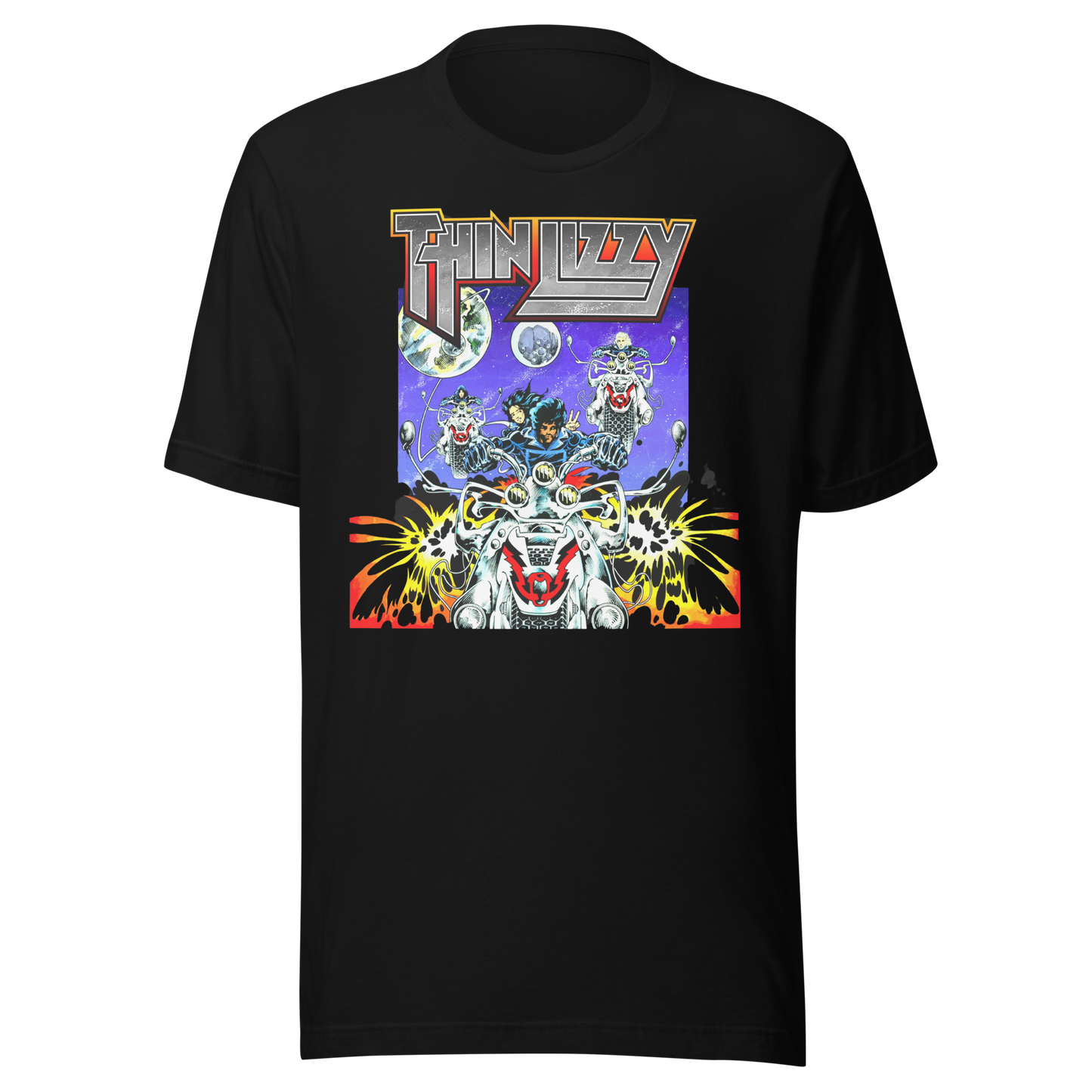 Thin Lizzy Night Riders T-Shirt ()