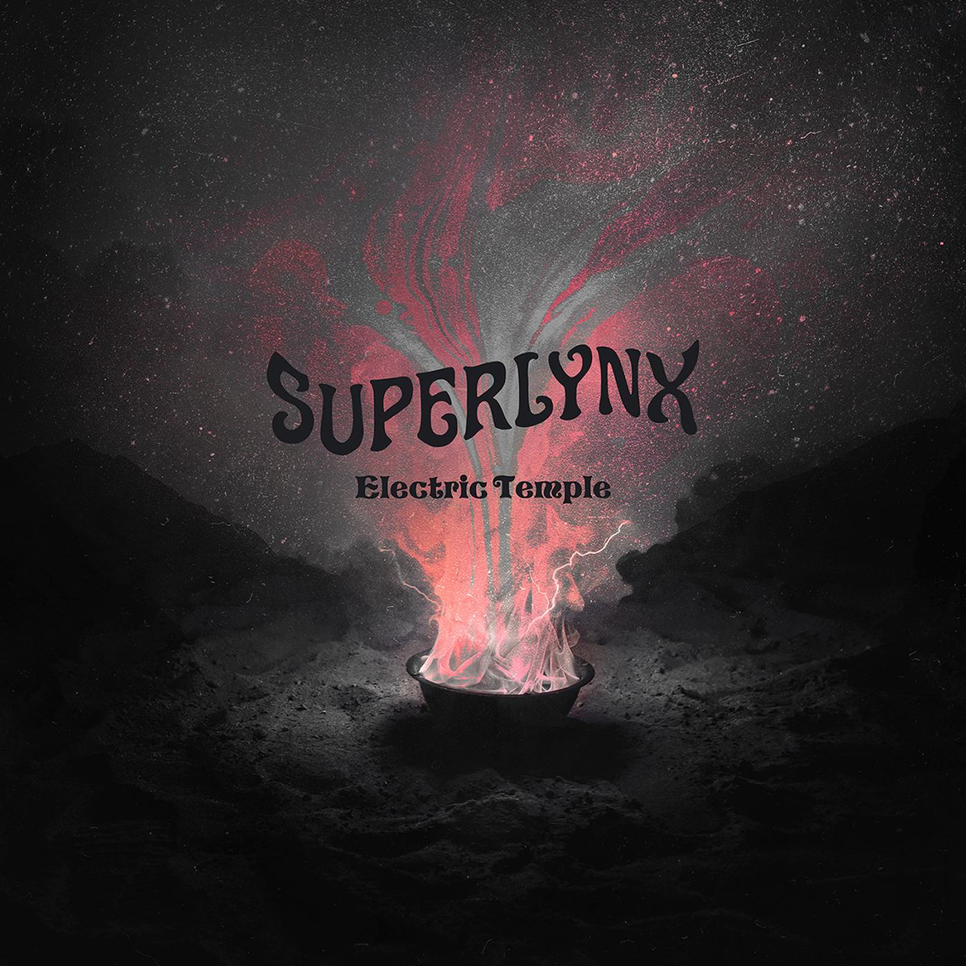 Electric Temple (BLACK WITH WHITE SPLATTER VINYL) (Vinyl)