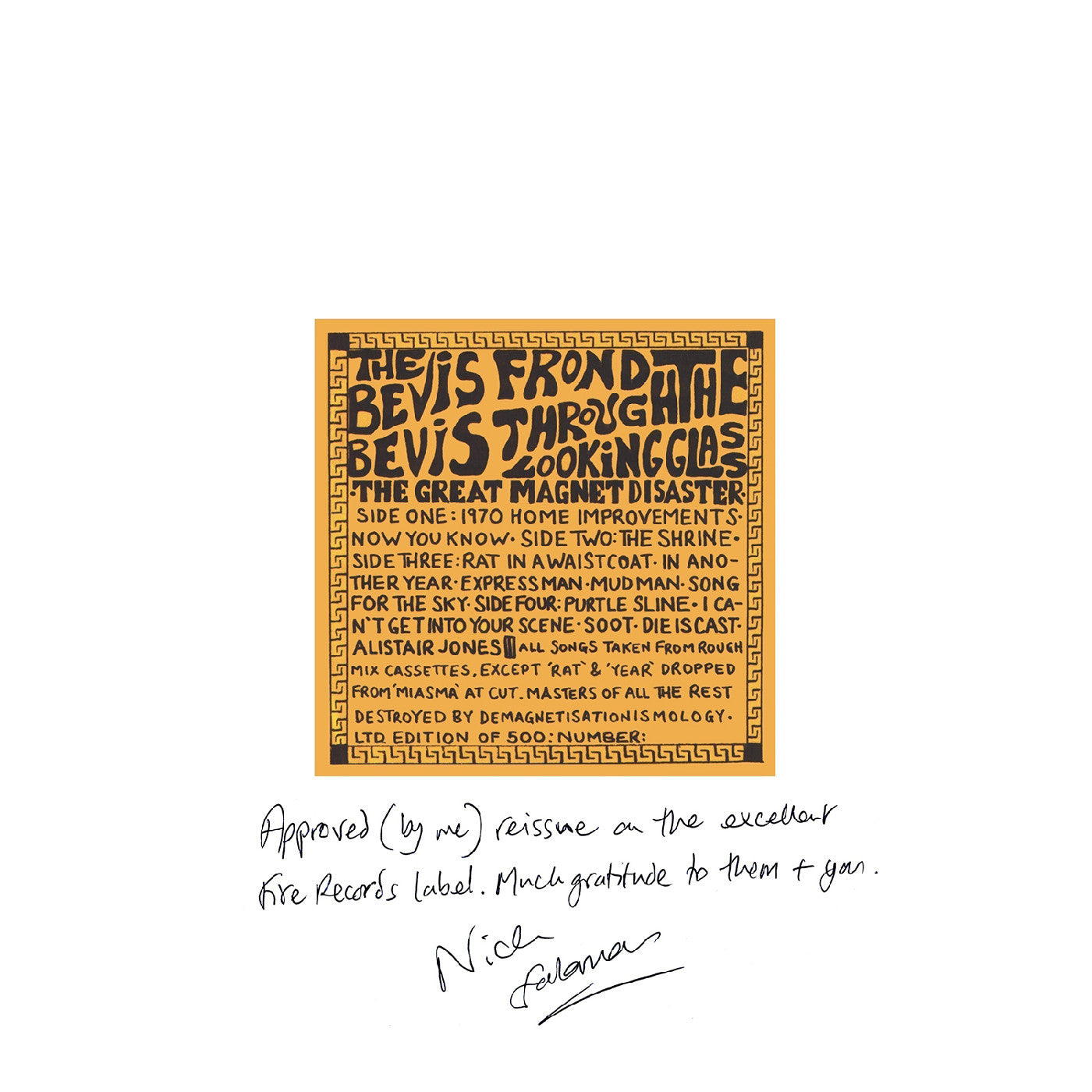 Bevis Through The Looking Glass (CD)