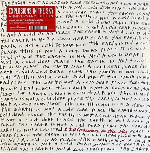 The Earth Is Not A Cold Dead Place (2xLP Opaque Red) (Vinyl)